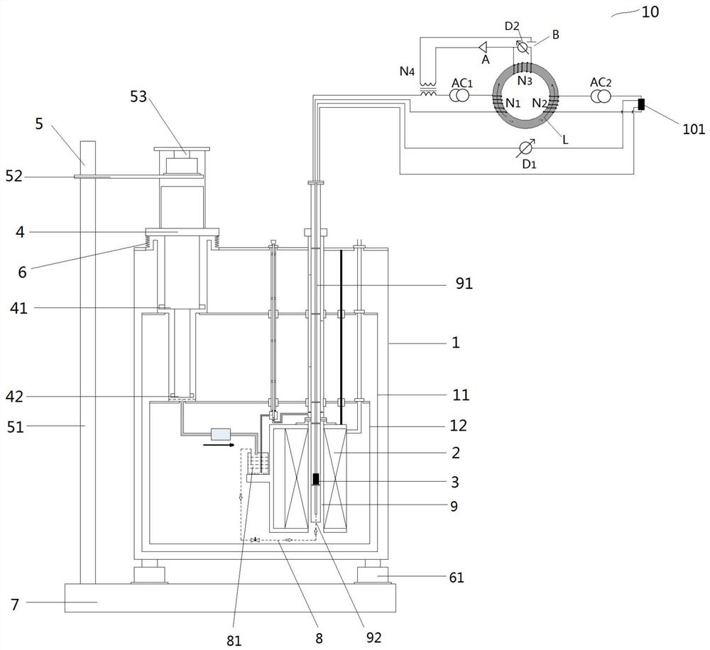 A low-field quantum resistance measuring instrument