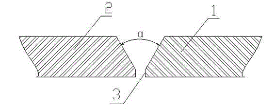 Argon tungsten arc welding method for nickel-based alloy