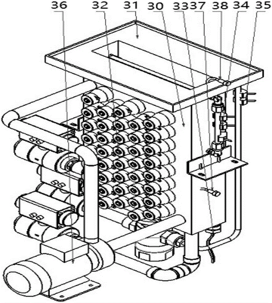 Full-automatic ultrasonic pickling and polishing device for intravascular stent