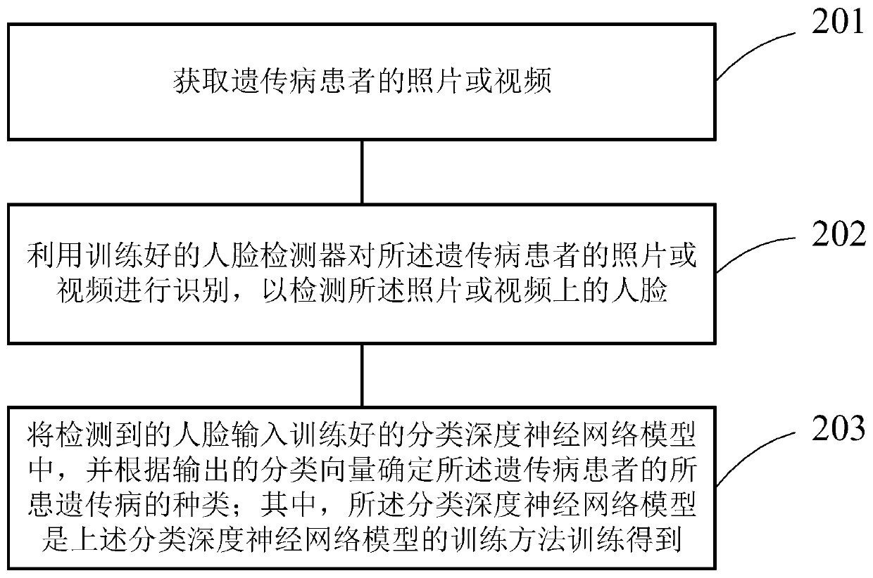 Training method of classification deep neural network model and genetic disease detection method