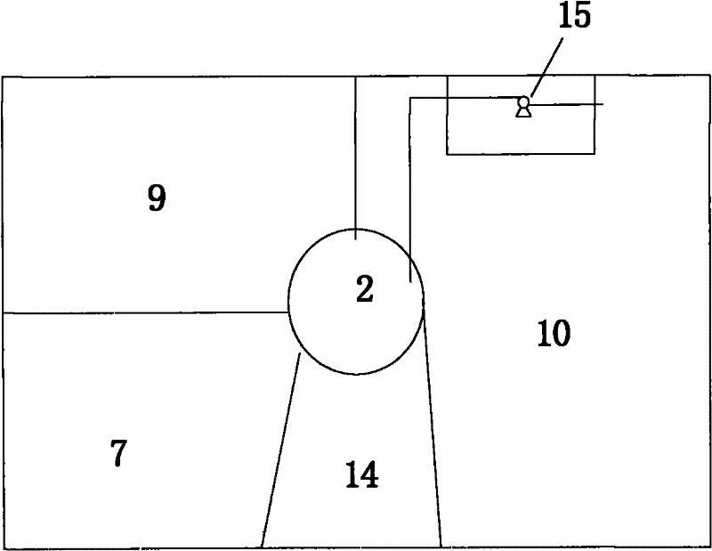 Method and device for processing laboratory exhaust gas