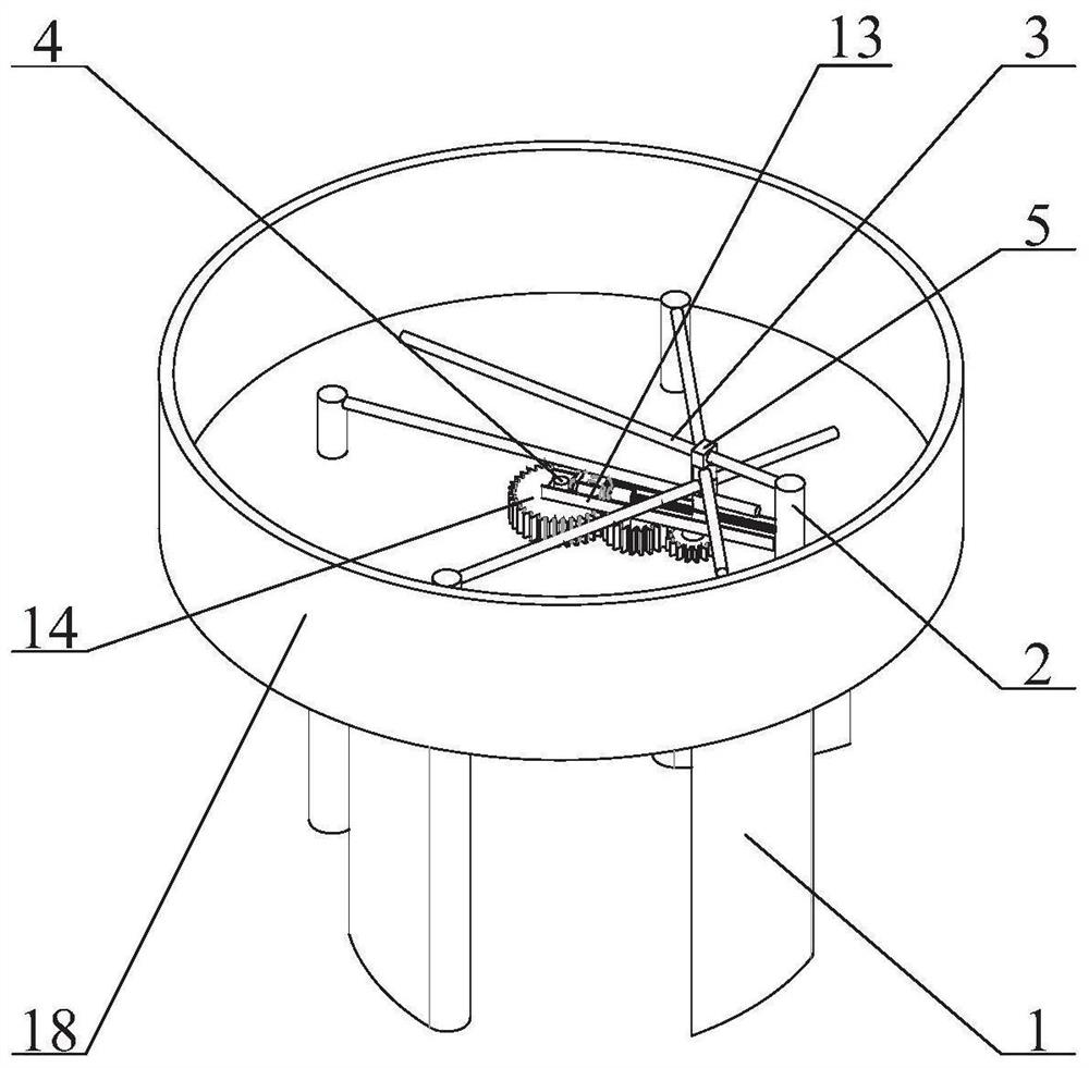 A Multi-Blade Cycloidal Propeller Using Control Shaft Plane Position Decoupling Mechanism