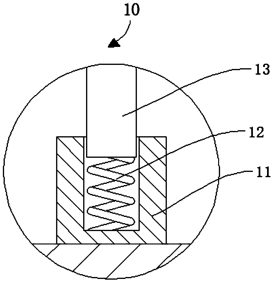 Logistics box with damping protection function