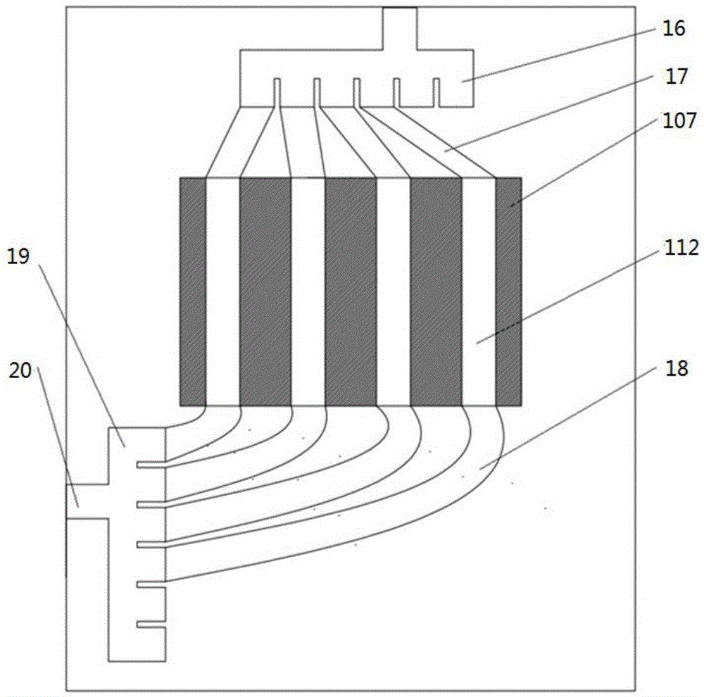 Hot press molding device for carbon fiber enhanced polyether-ether-ketone (PEEK) composite material and technological method thereof