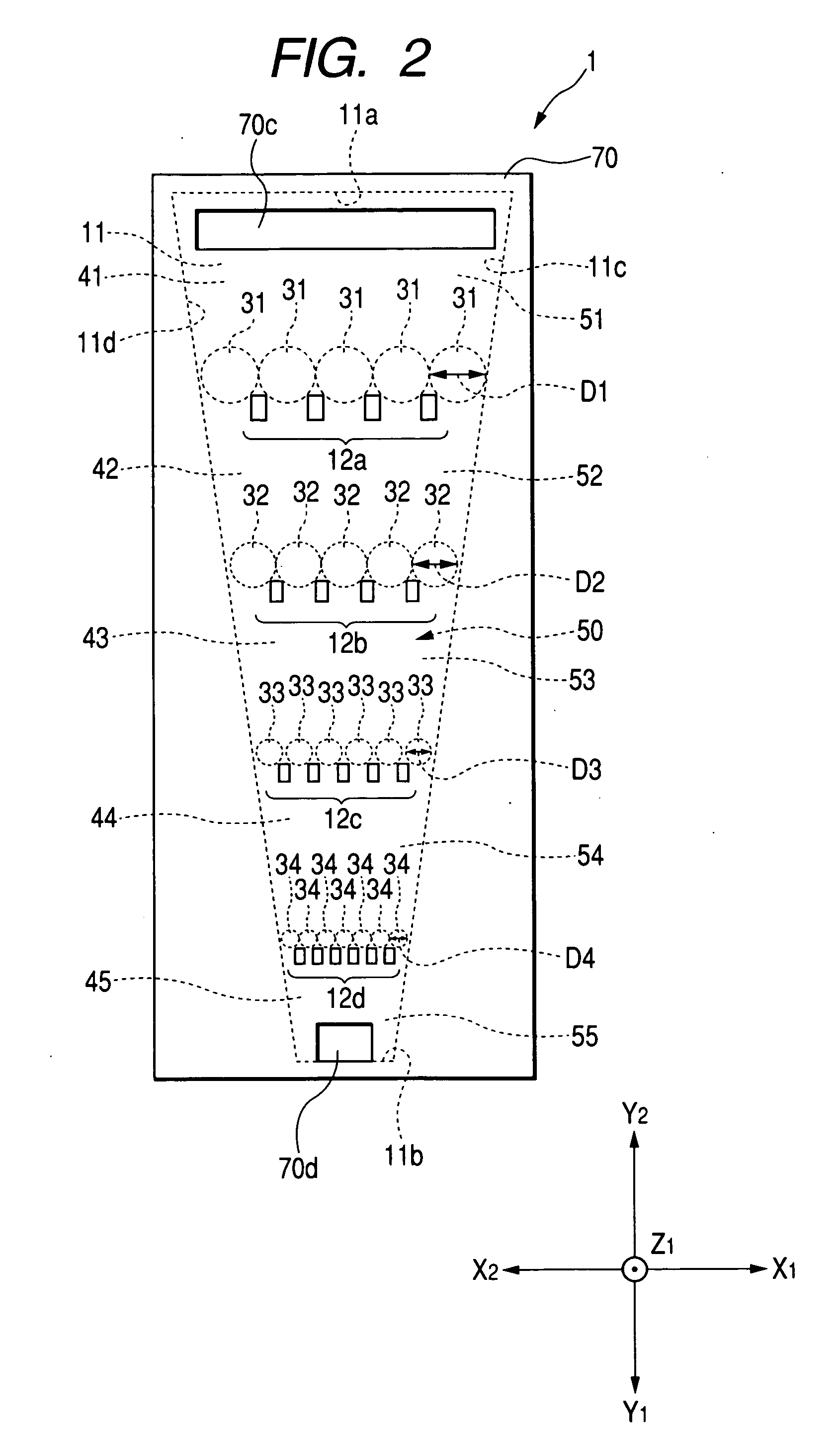 Testing plate and test method using the same