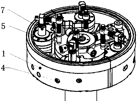 Under-pressure isolation maintenance box of high-risk gas pipeline