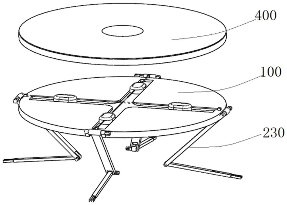 Ground gripping type unmanned aerial vehicle balance foot stand and balance method thereof