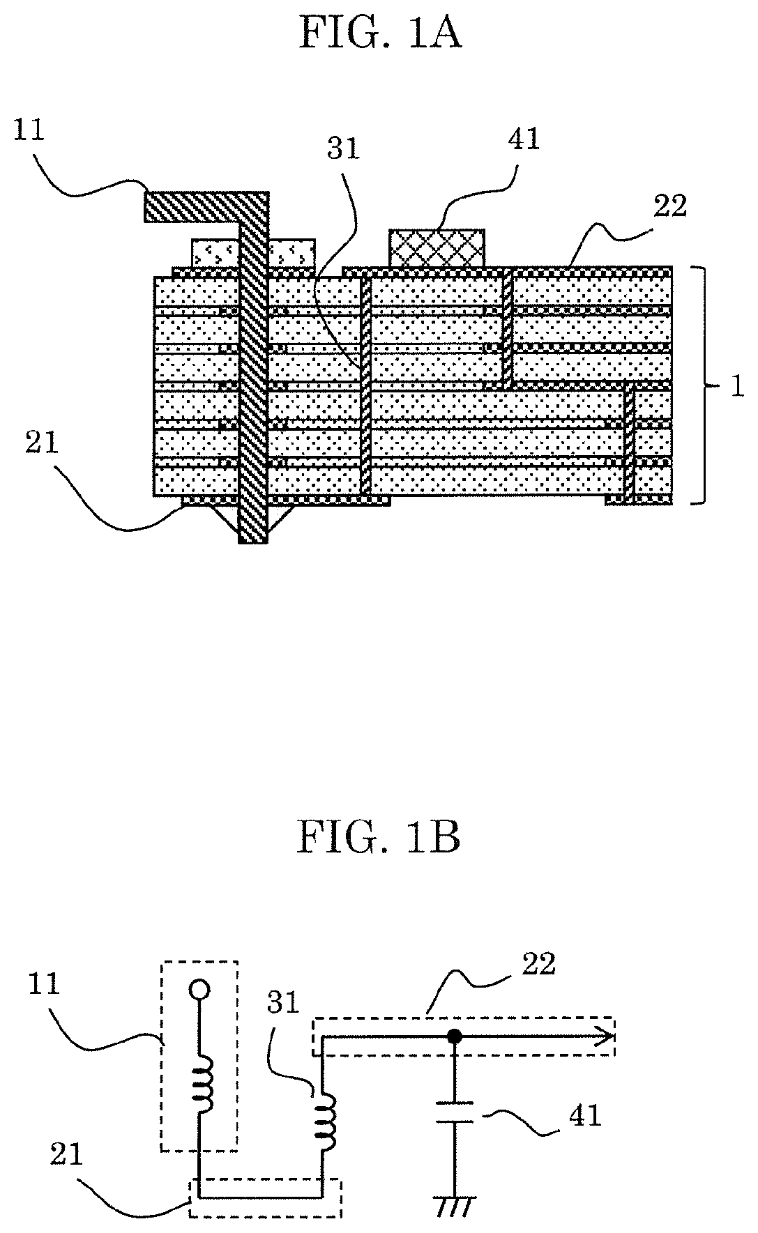 Multilayer circuit board filter