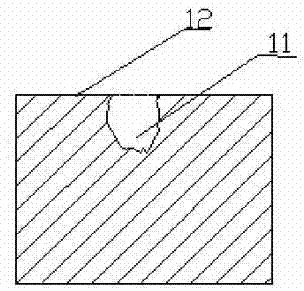 Laser transmission composite connecting method