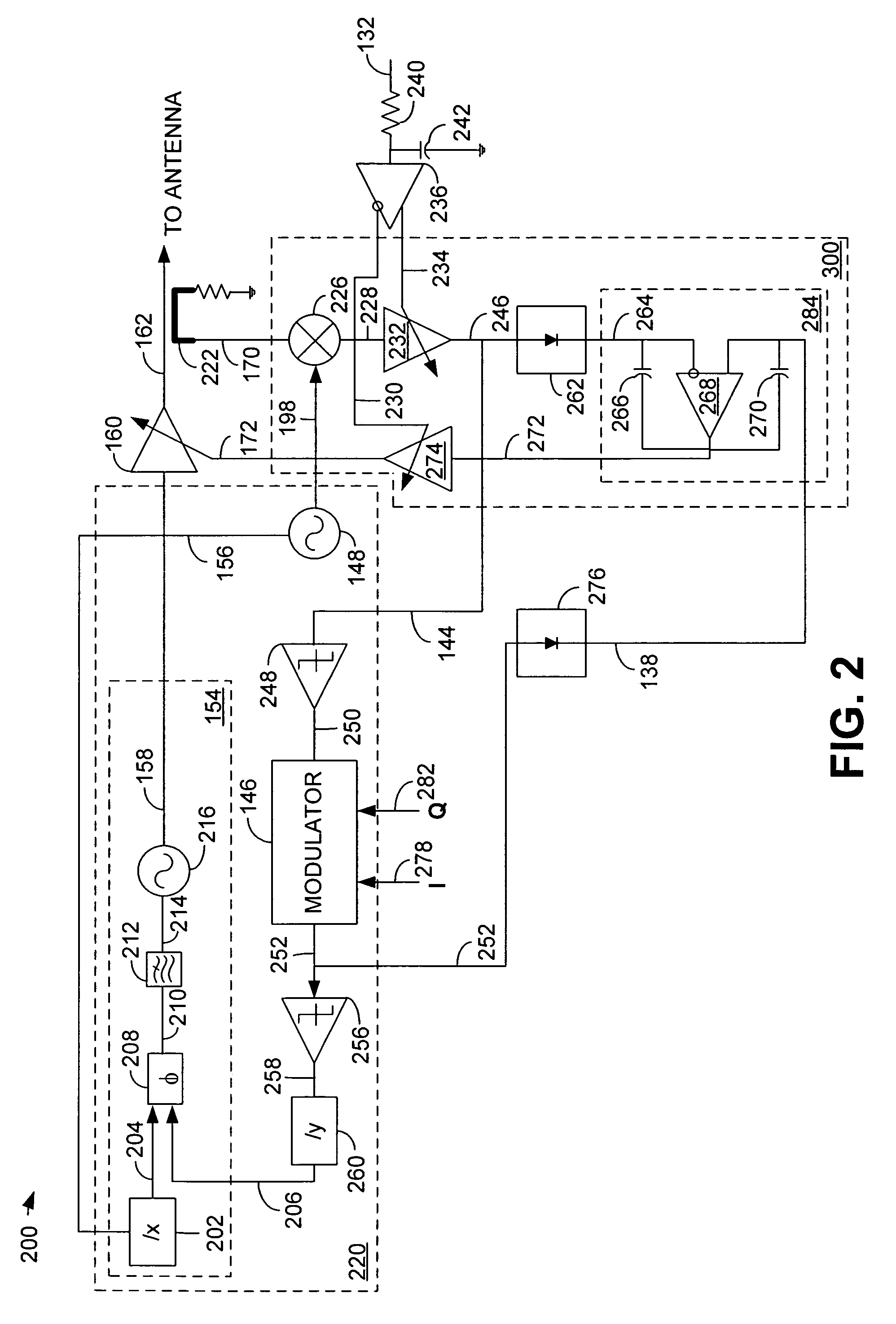 Continuous closed-loop power control system including modulation injection in a wireless transceiver power amplifier