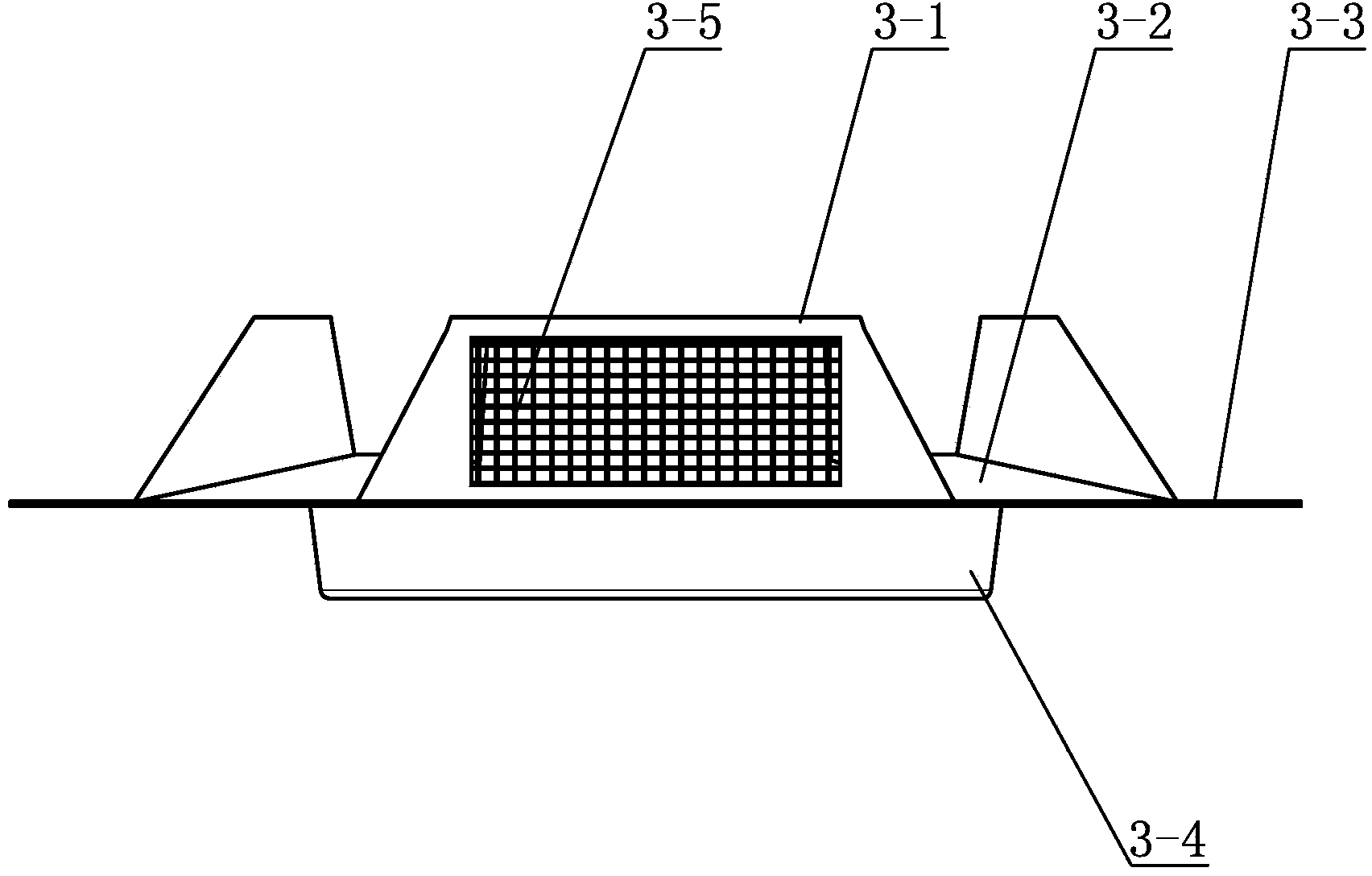 Ventilation device on top of radome