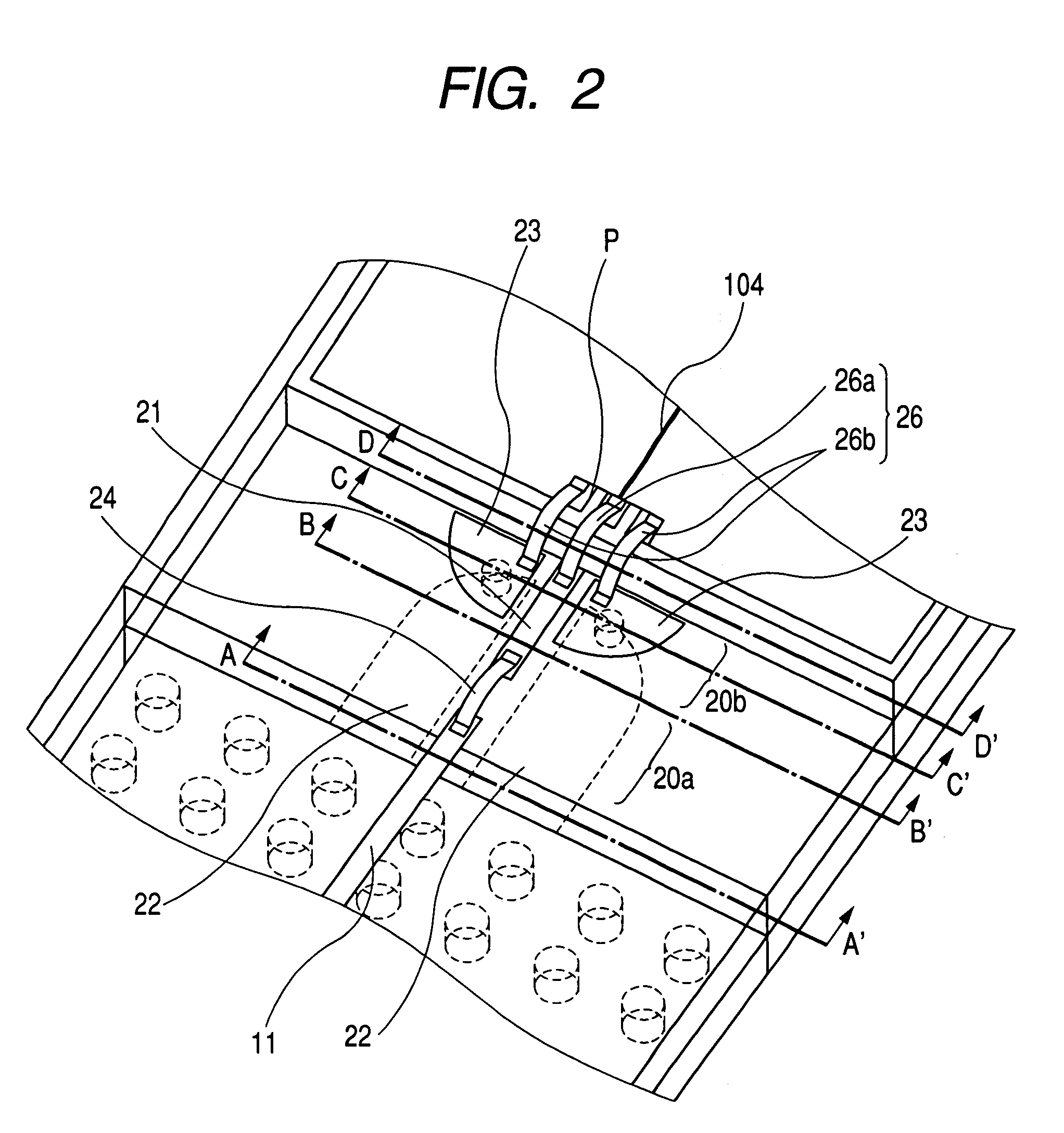 High frequency circuit board converting a transmission mode of high frequency signals