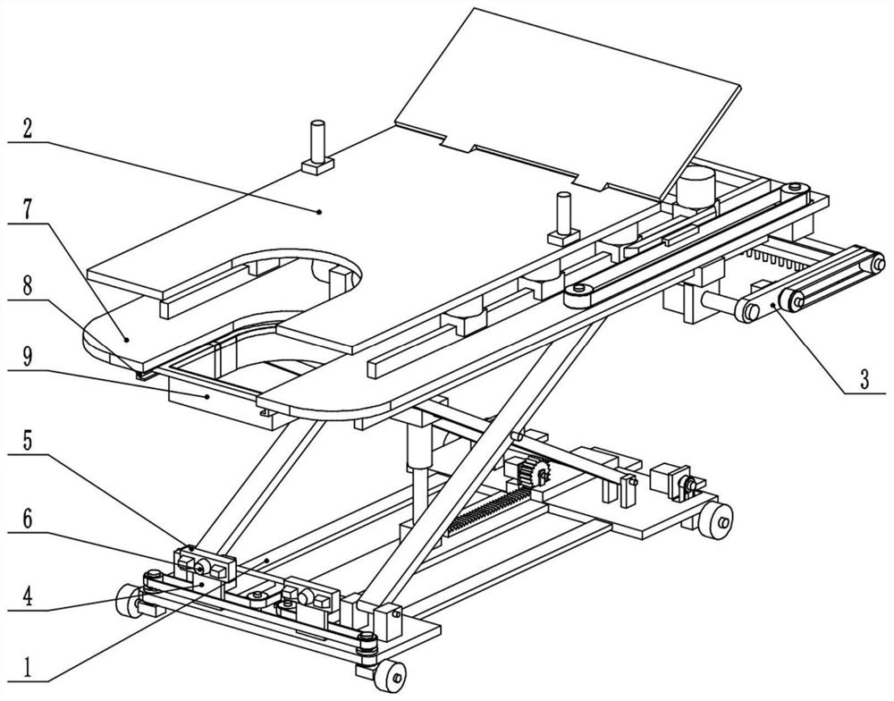 Novel during-delivery cleaning device for obstetrics and gynecology department