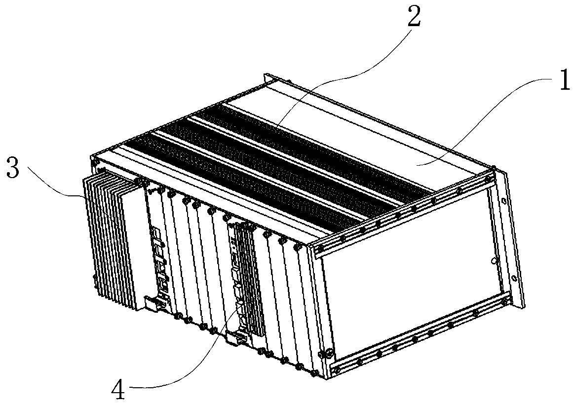 Heat dissipation chassis and its printed board assembly