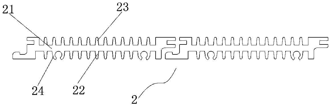 Heat dissipation chassis and its printed board assembly