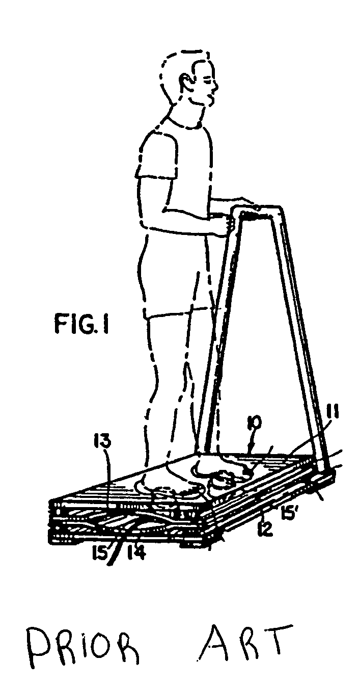 Exercise equipment utilizing mechanical vibrational apparatus