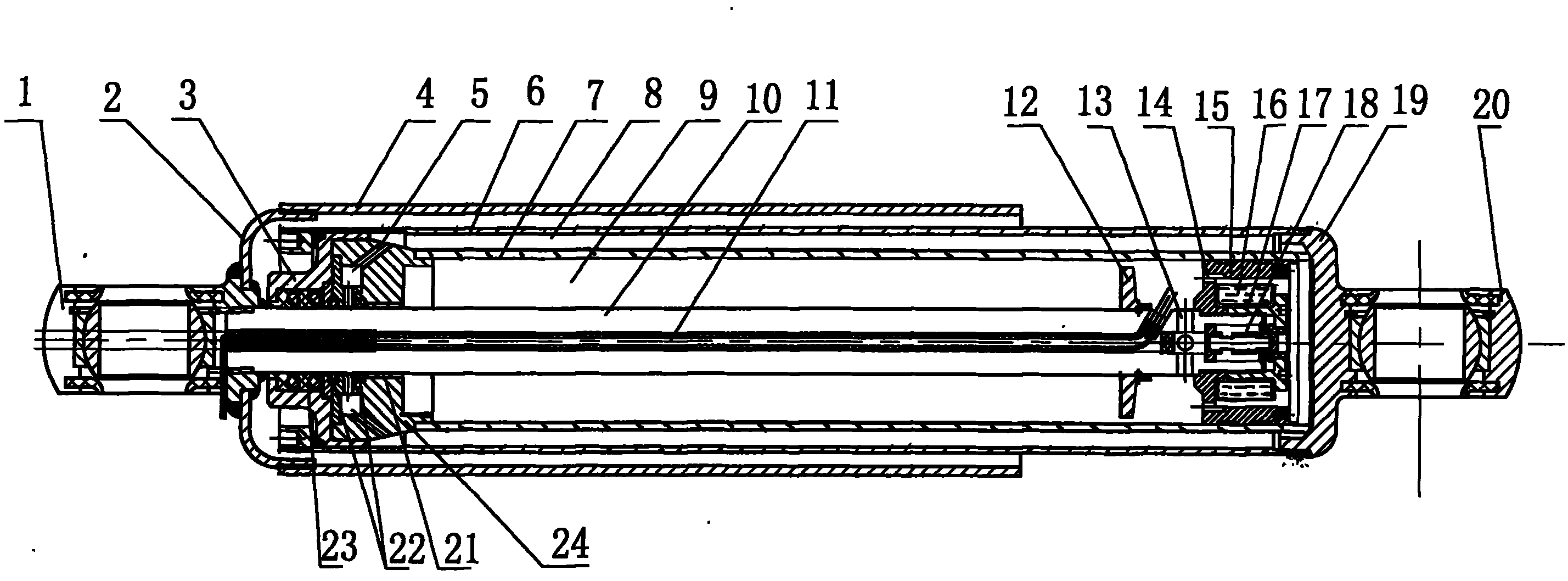 Electromagnetic variable force shock absorber