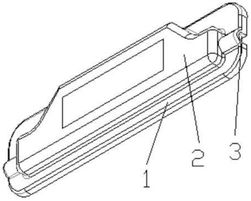 Novel buckle type wiring junction box of flexible photovoltaic assembly