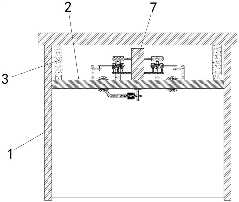 Intelligent office table capable of relaxing legs