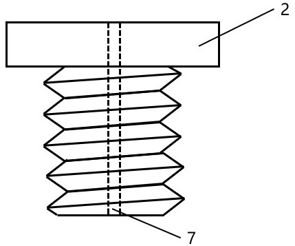 Ultrasonic transducer applied to water meter