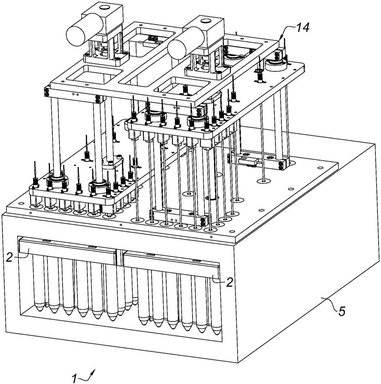 Reagent storage device