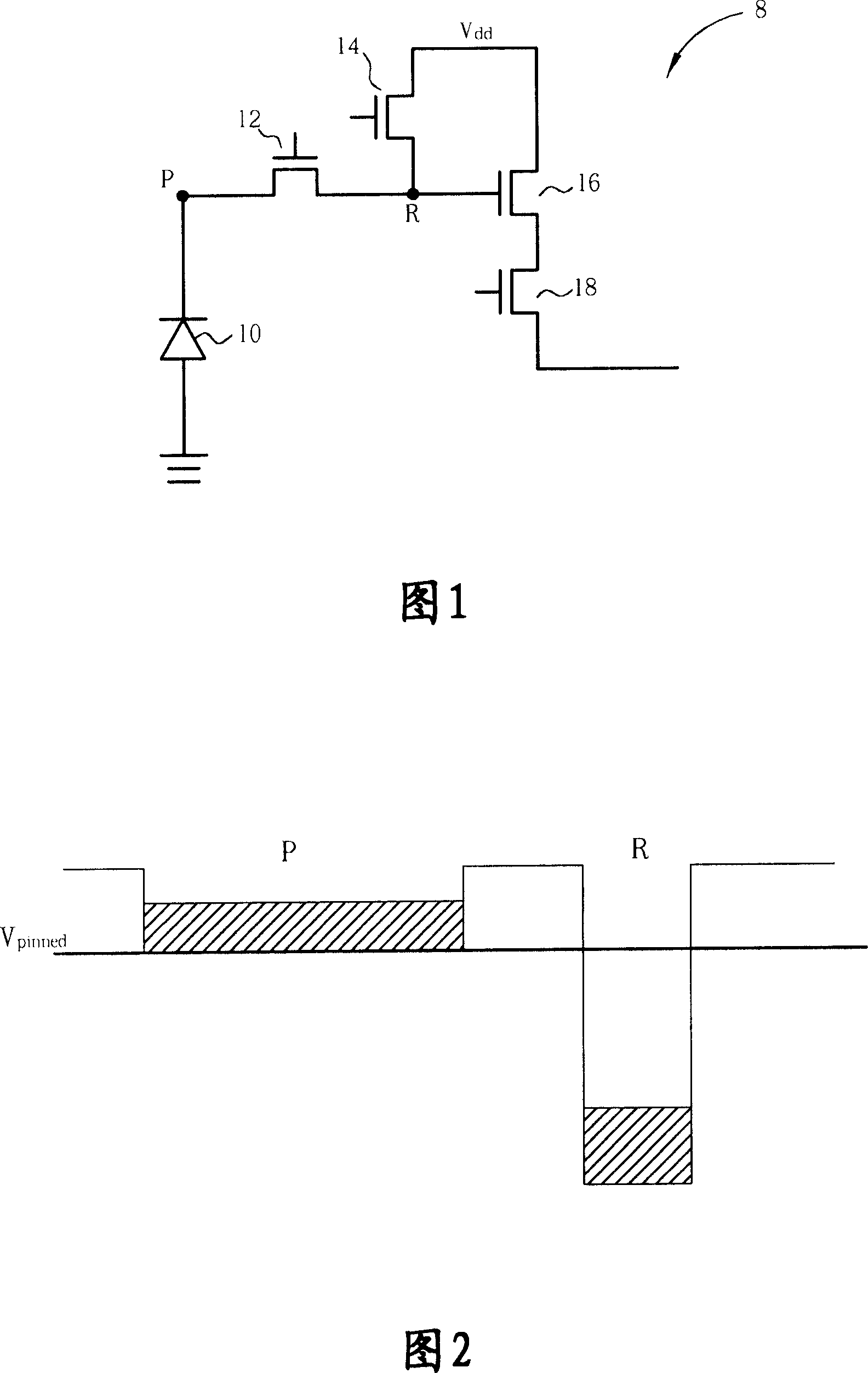 Method for controlling light charge quantity of light sensing LED and its image sensor