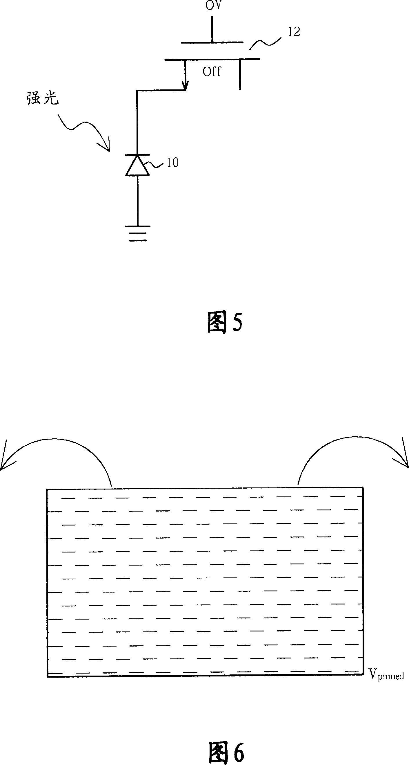 Method for controlling light charge quantity of light sensing LED and its image sensor