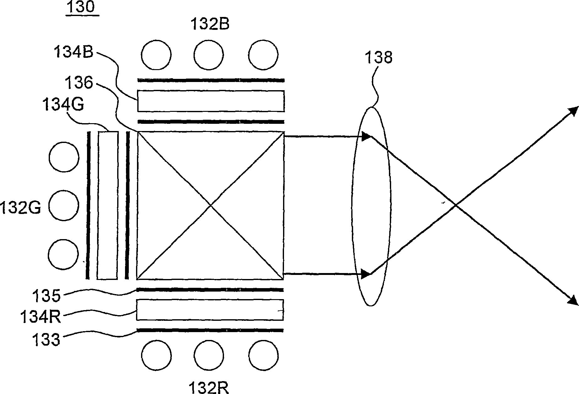 Front projection type multi-projection display