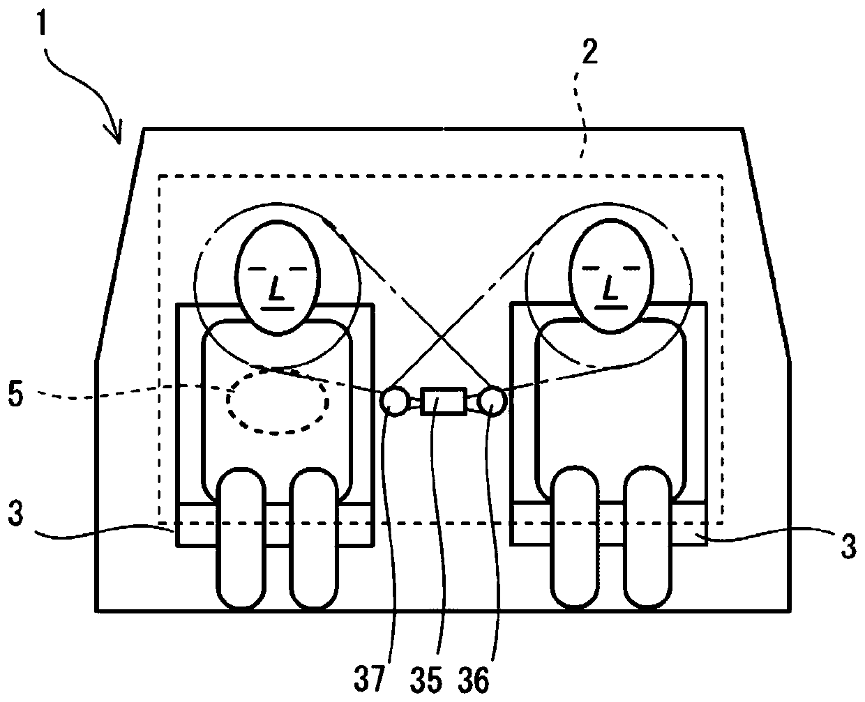 Occupant monitoring device for vehicle