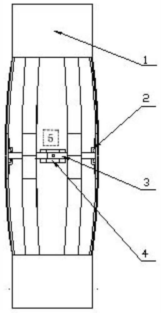 A variable-diameter centralizer activated by radio frequency identification technology and its application method