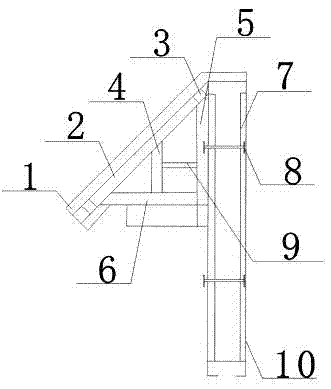 Eave decorating structure