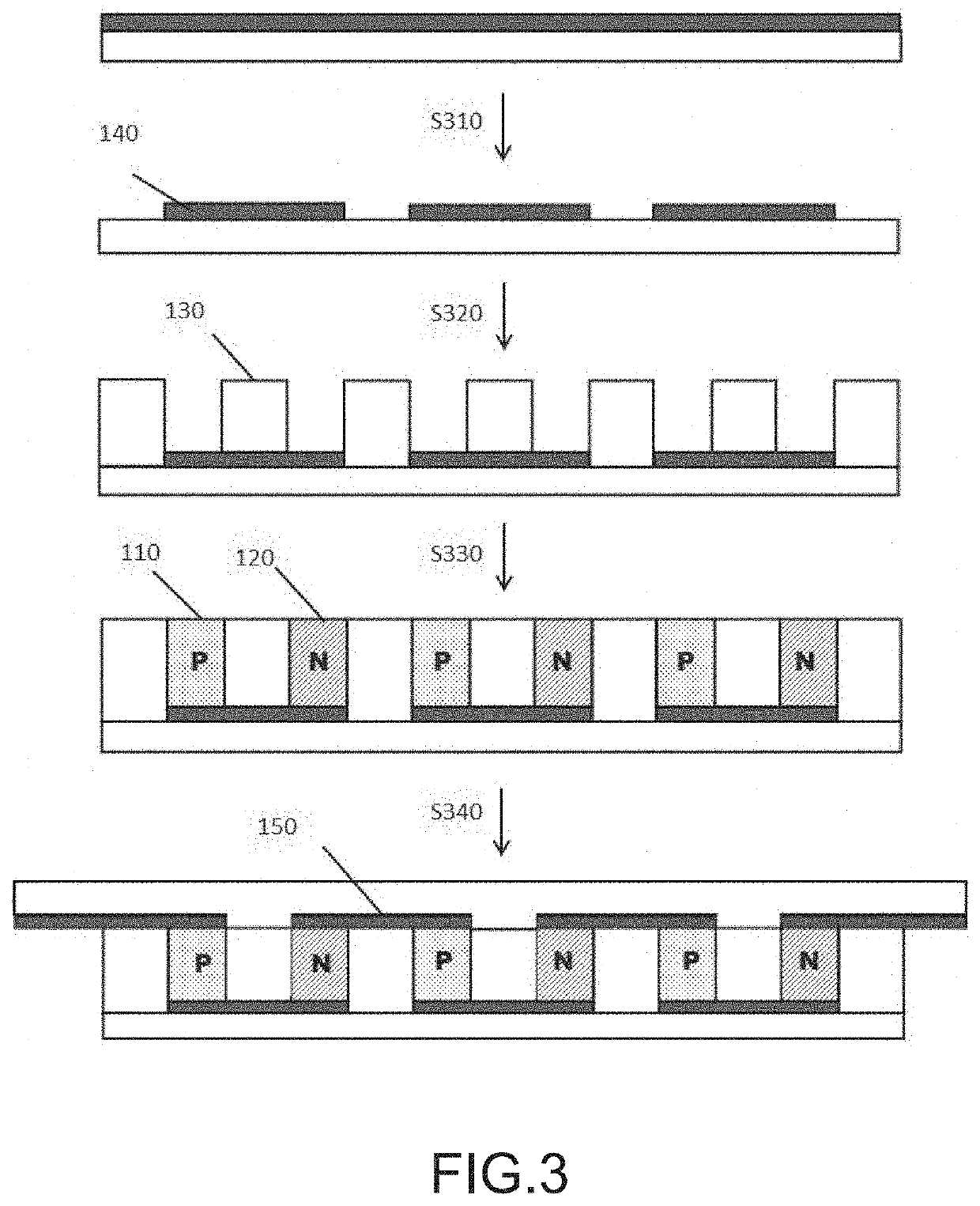 Thermoelectric material, thermoelectric conversion module using a thermoelectric material, method of producing the same, and peltier element