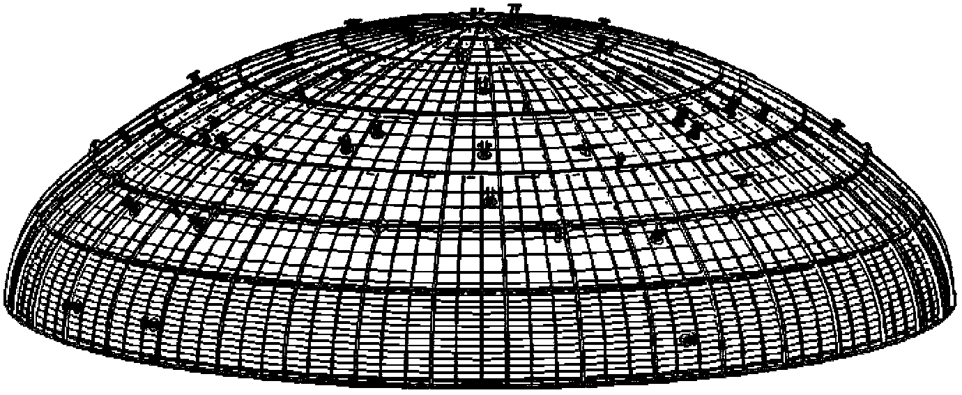 Dome hyperboloid forming equipment