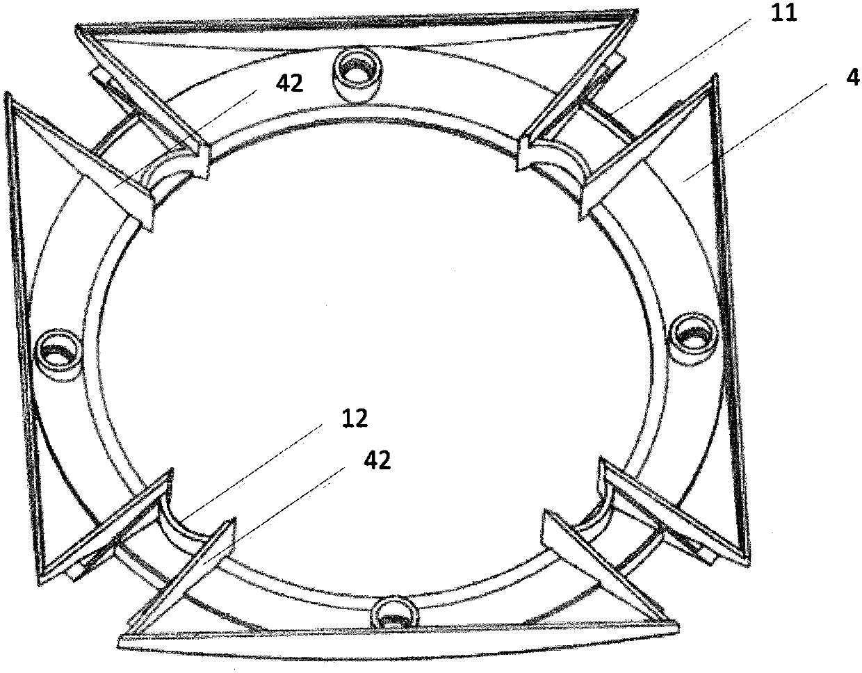 Bracket adapter base