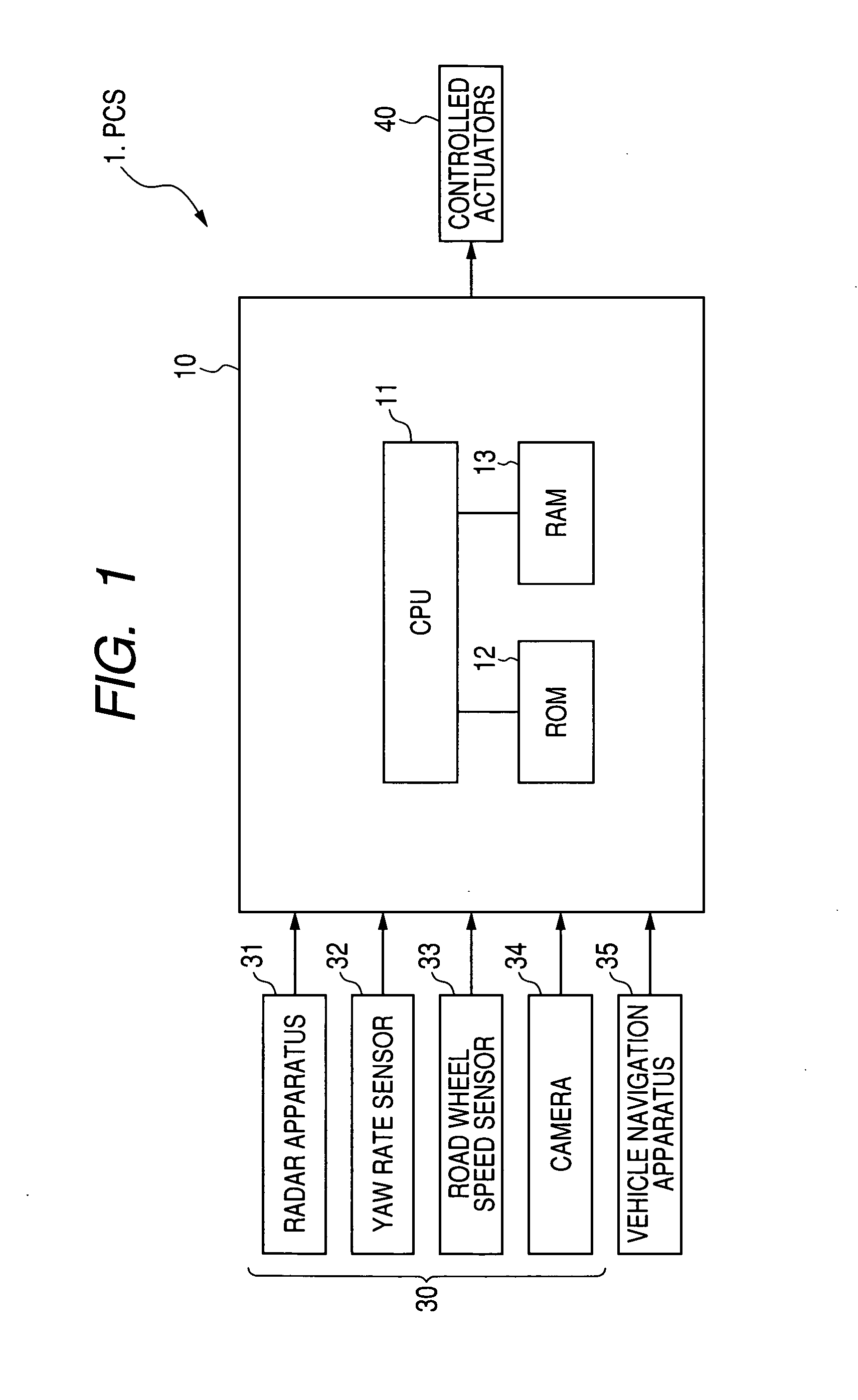 Vehicle-installation person detection apparatus and crash absorption apparatus incorporating the person detection apparatus