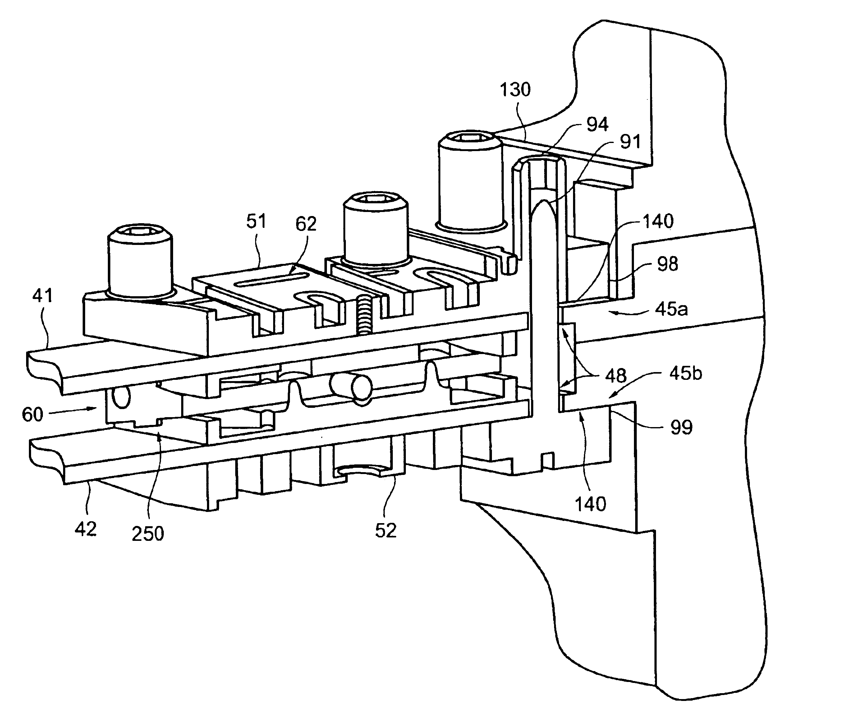 Method and apparatus for repairing a riser brace in nuclear reactor