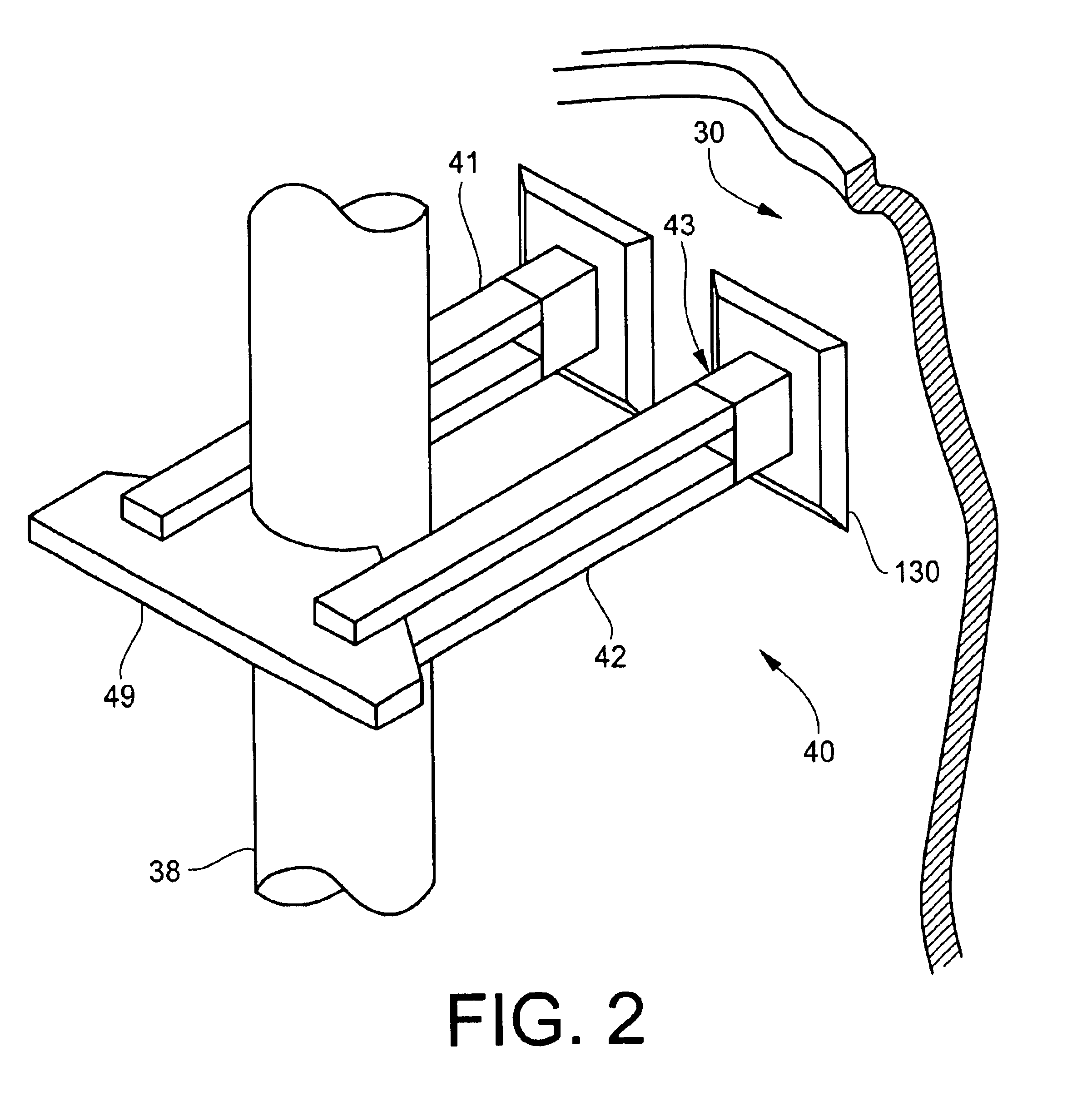 Method and apparatus for repairing a riser brace in nuclear reactor