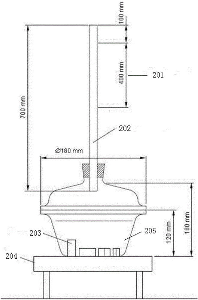 Composite insulator interface detection method