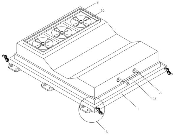 Vehicle-mounted battery for new energy electric vehicle