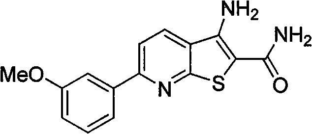 Thienopyridine derivative, and preparation method and application thereof