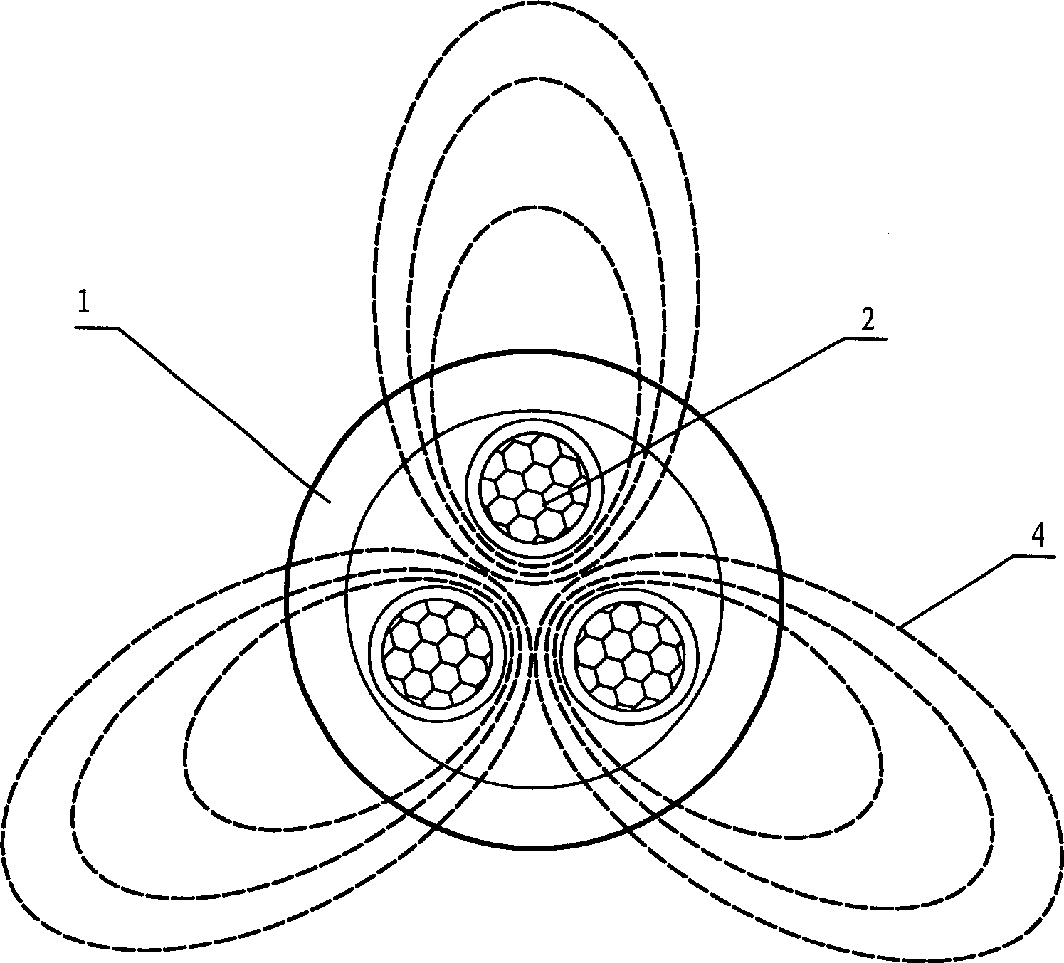 Method for measuring power cable equipment live or not