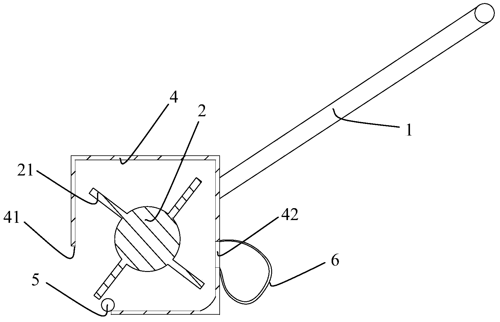 Ball picking device