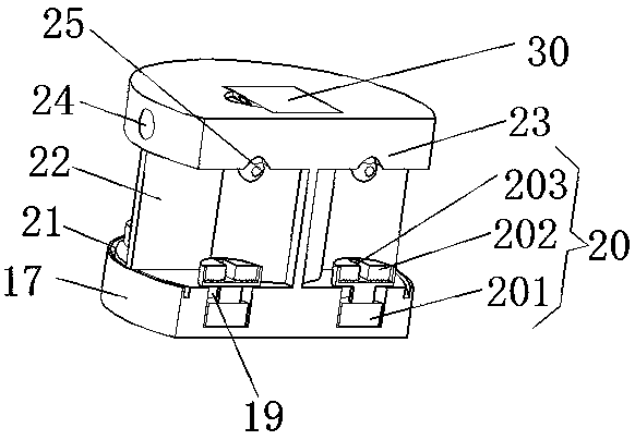 Advertising art design work storing and displaying device