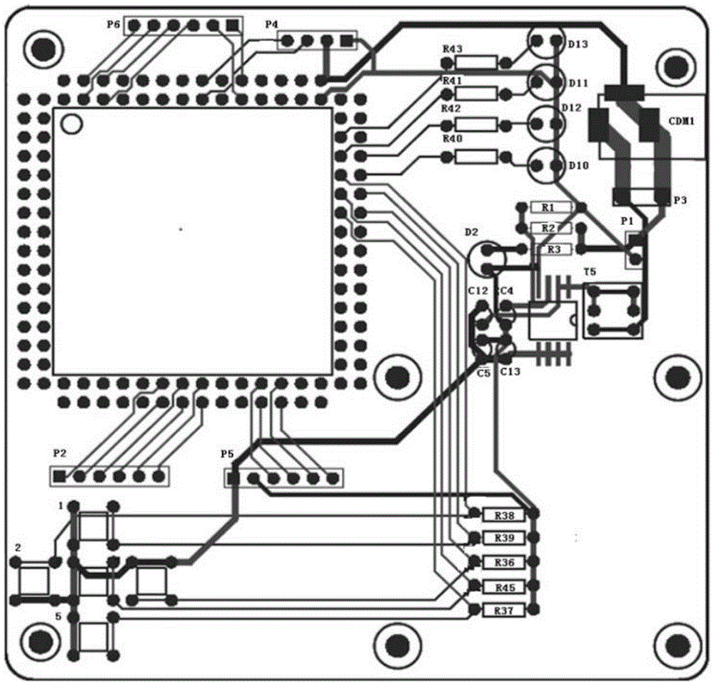 Transportation device based on robot vision system and independent tracking system