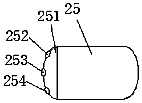 A pretreatment device for electrophoretic spray paint on the surface of mechanical parts