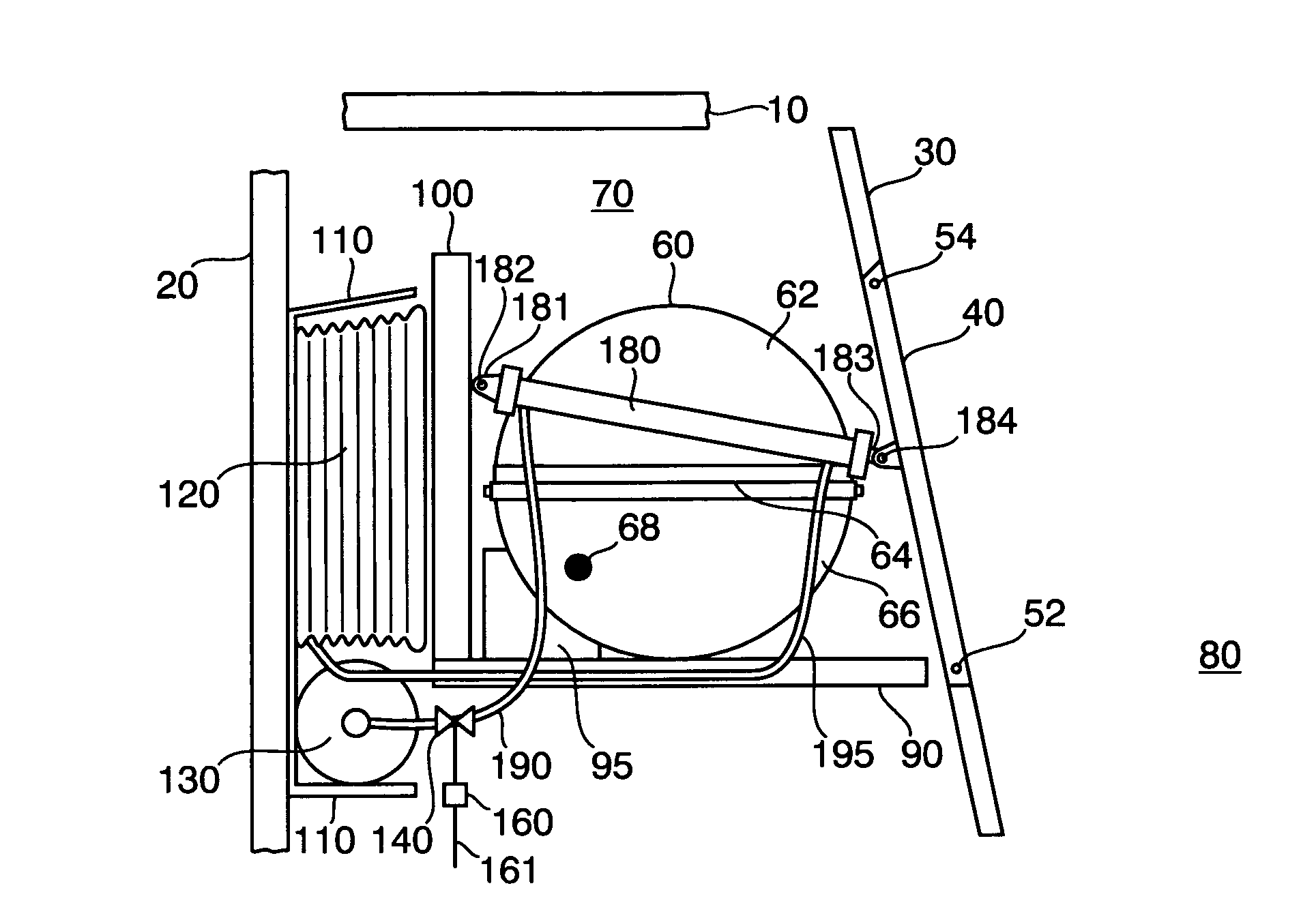 Life raft launcher