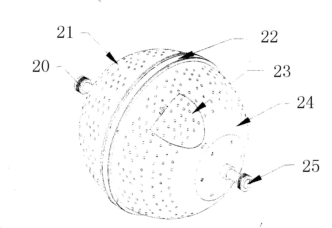 Ball-shape drum washing machine