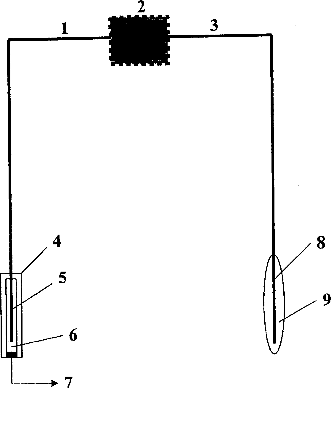 Electrochemical sensor of dissolved hydrogen sulfide in extreme exvironment