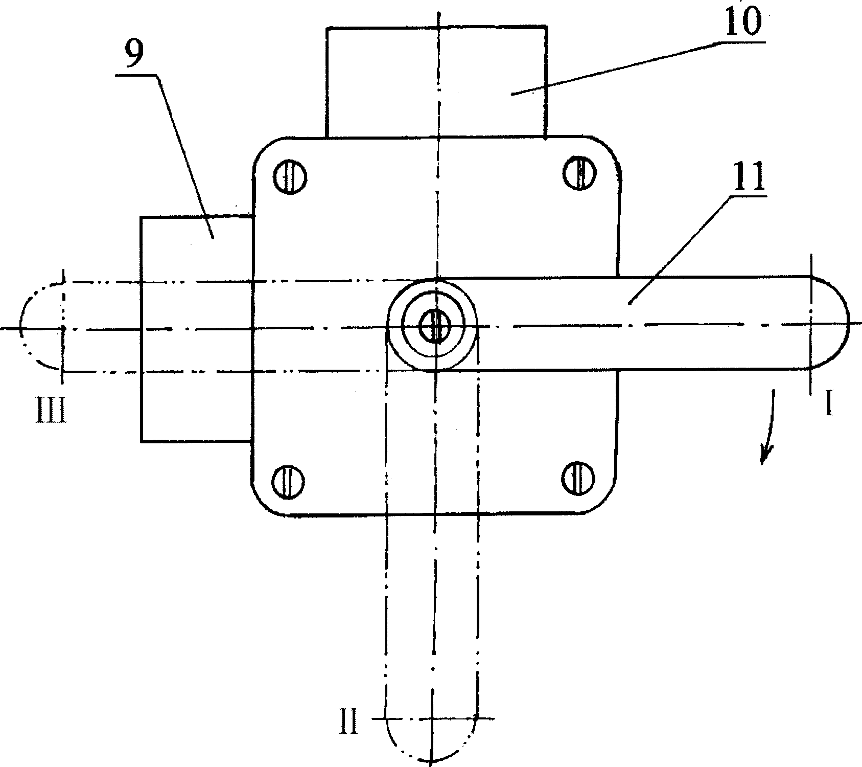 Multiposition multipath cock valve