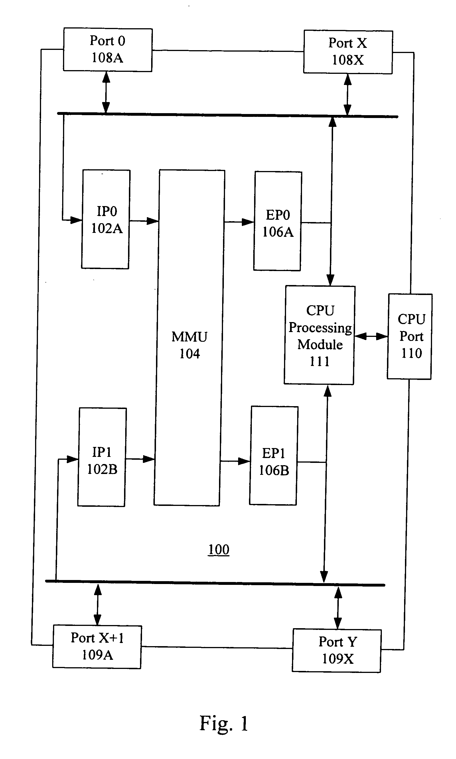 Interleaved processing of dropped packets in a network device